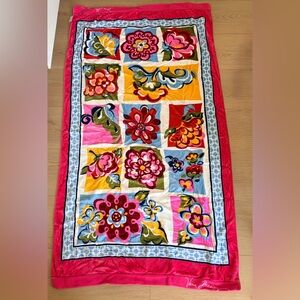 Vera Bradley Multicolor Floral Patchwork Beach Towel🏖️